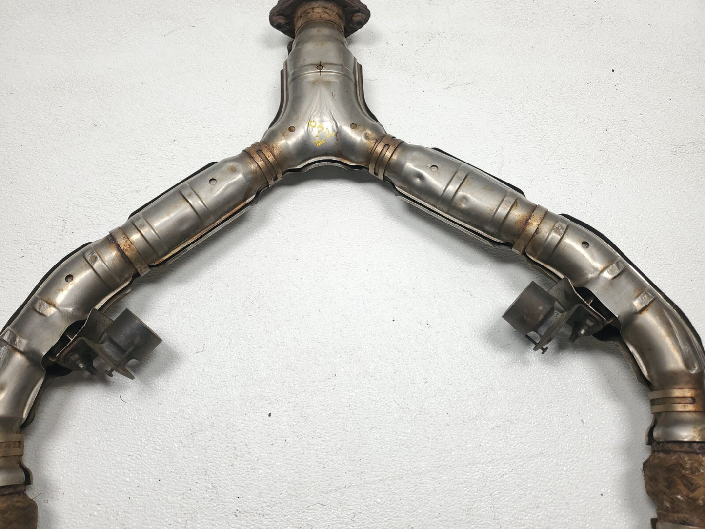 2014 2015 Infiniti Q40 3.7l Front Exhaust Muffler Pipe OEM 34k