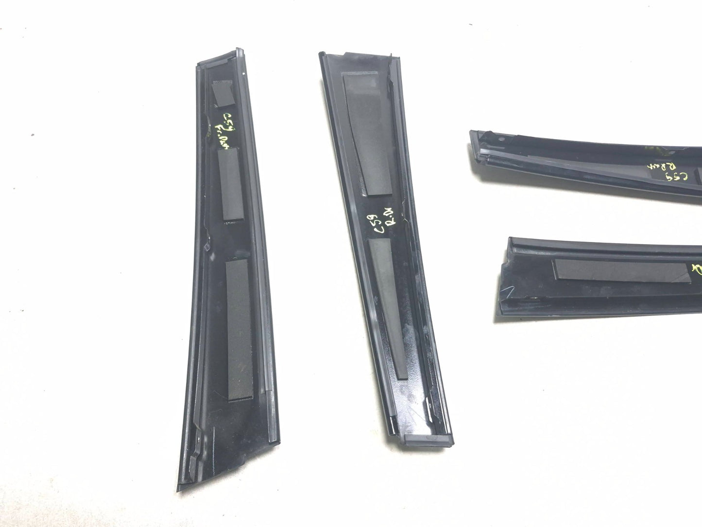 2008 Acura Tl Door Applique Pillar Molding Front & Rear 4pcs OEM