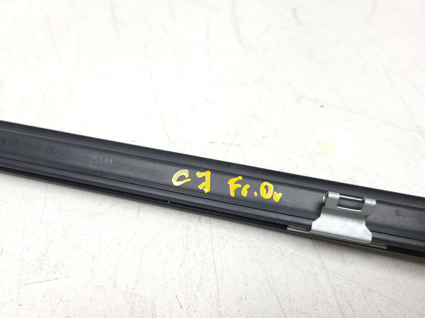 07-13 BMW E70 X5 Door Window Chanel Trim & Seal Front Driver Side Left 4pcs OEM