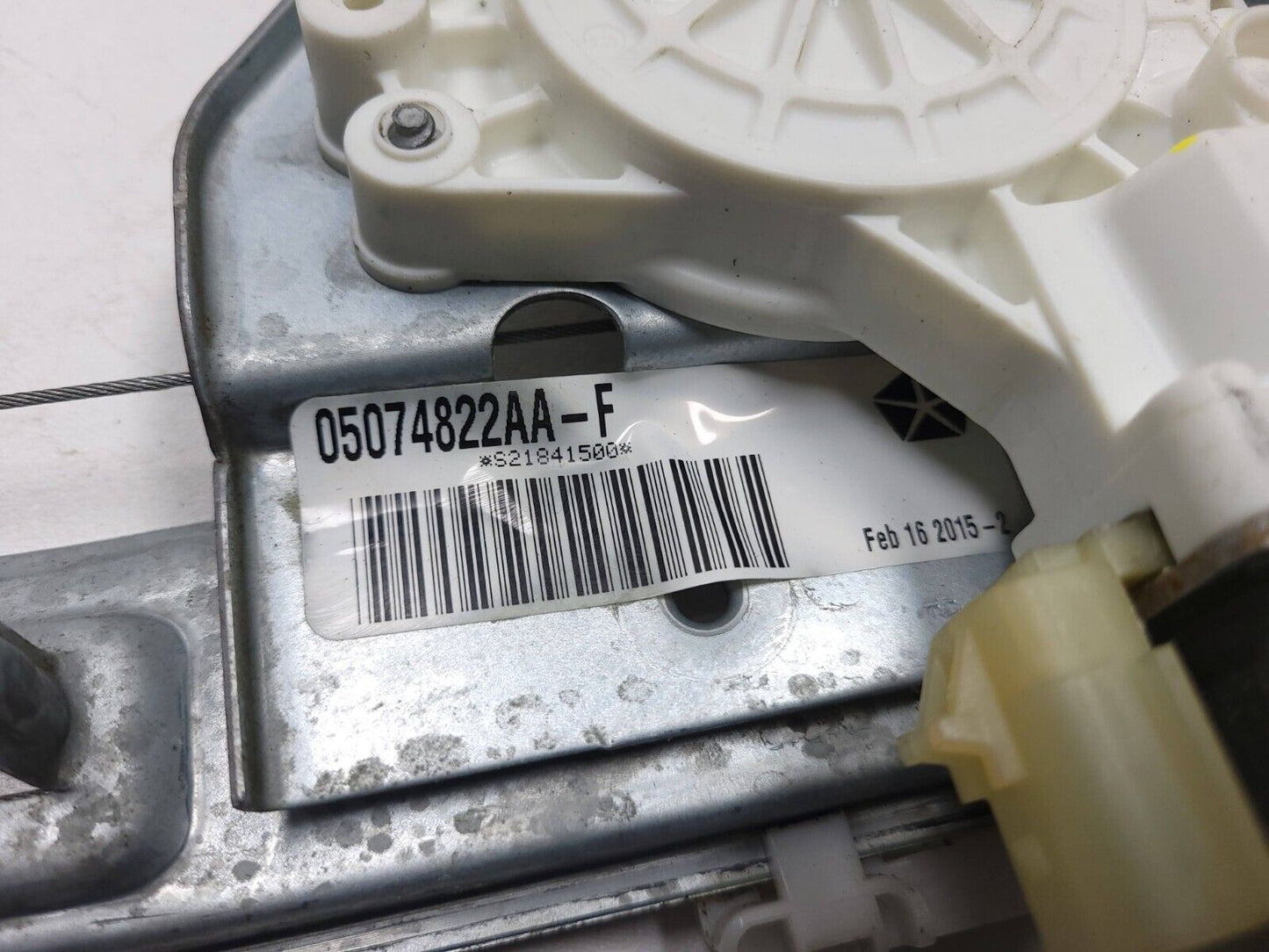 13 - 17 Jeep Compass Door Window Regulator Motor Rear Passenger Sdie Right OEM