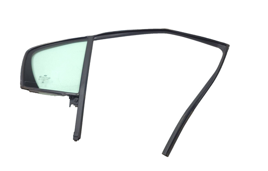 09-14 Hyundai Genesis Rear Door Vent Glass Passenger Side Right OEM Sedan
