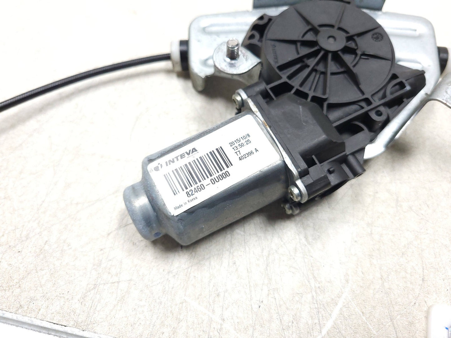 2012-2017 Hyundai Accent Rear Left Window Regulator W/ Motor OEM