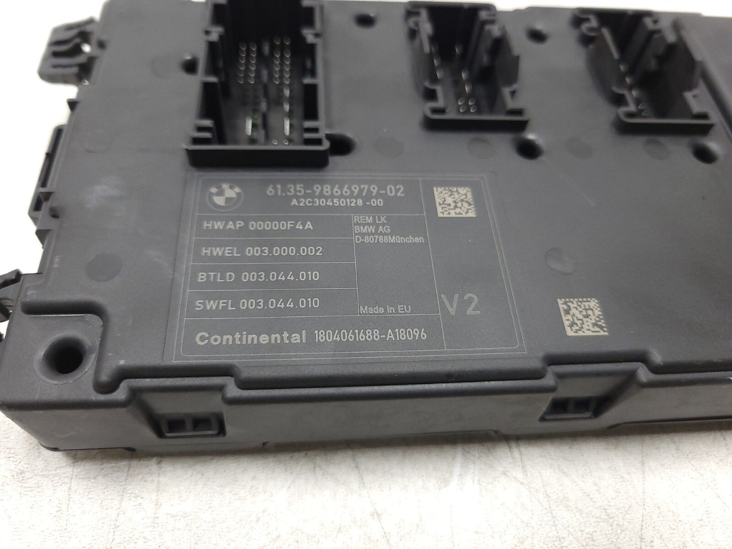 13-18 BMW 330xi F30 Body Control Module Bcm 61359866979 OEM β
 76k Miles
