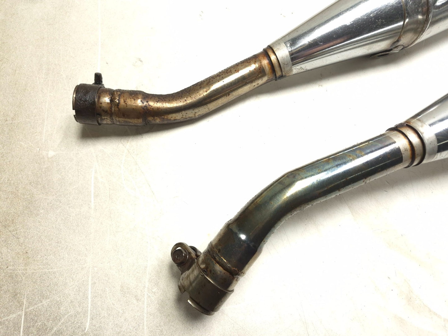 2007 Kawasaki Ninja 250 Ex250 Exhaust Muffler Left & Right OEM