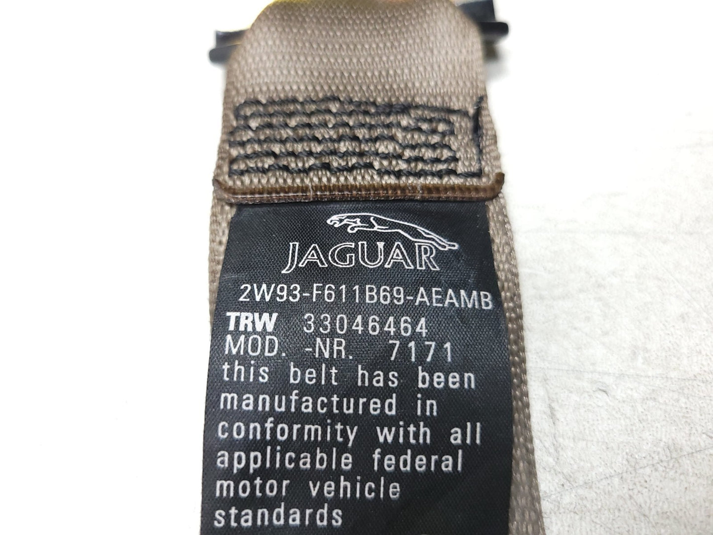 2004 - 2009 Jaguar XJ Seat Belt Retractor Set 4 OEM