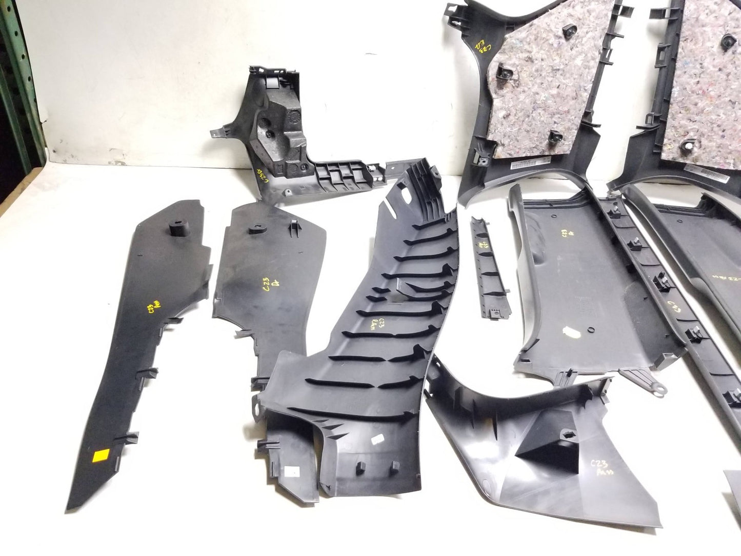 2010 - 2014 VW Golf GTI B C Pillar Panel Cover Trim Set OEM