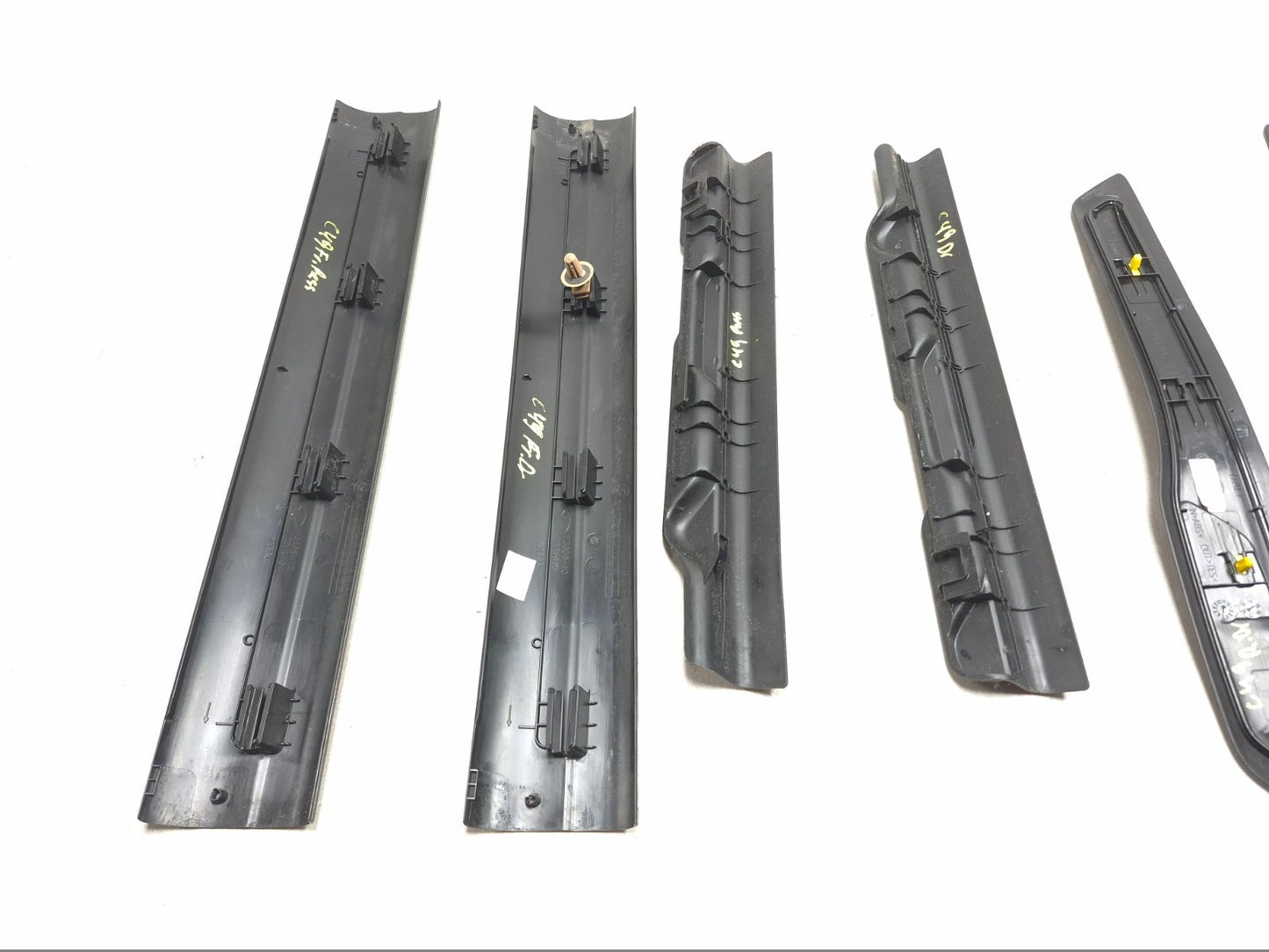 2013 BMW 328i F30 Sedan Door Sill Scuff Plate Cover Front & Rear 8 Pcs OEM