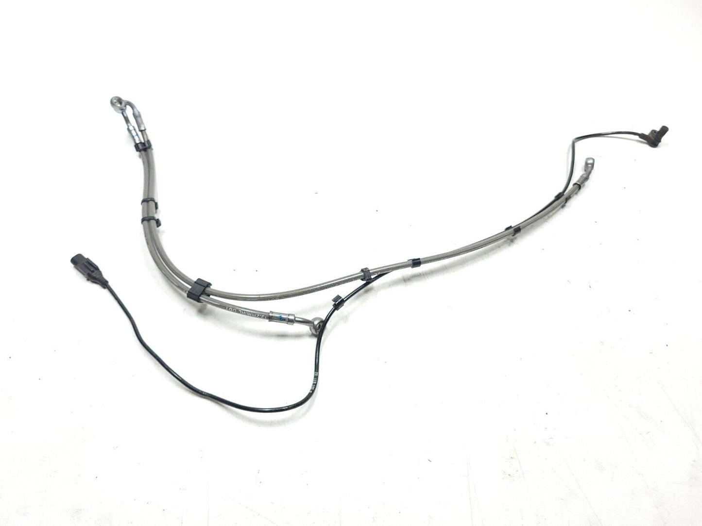 2017 - 2024 BMW G310r ABS Brake Hose Line Pipe Front & Rear W/ ABS Sensor OEM