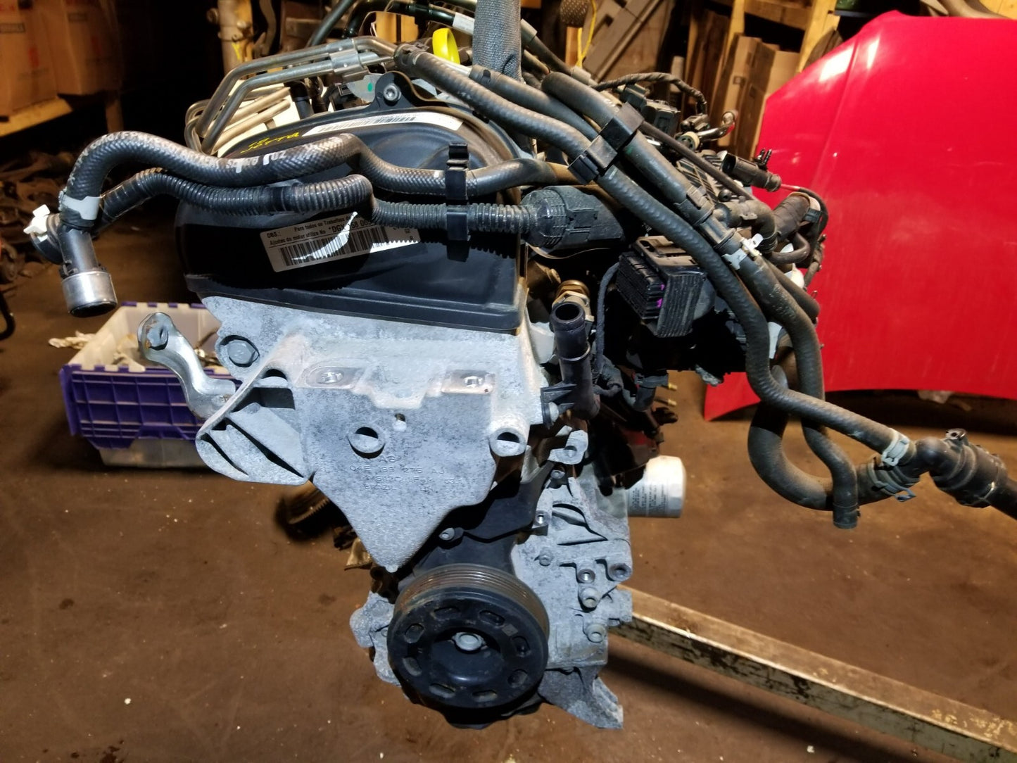 19 20 21 Volkswagen Jetta Engine Motor 1.4l Vin 5 (5th Digit, Id Dgxa ) 61k ā