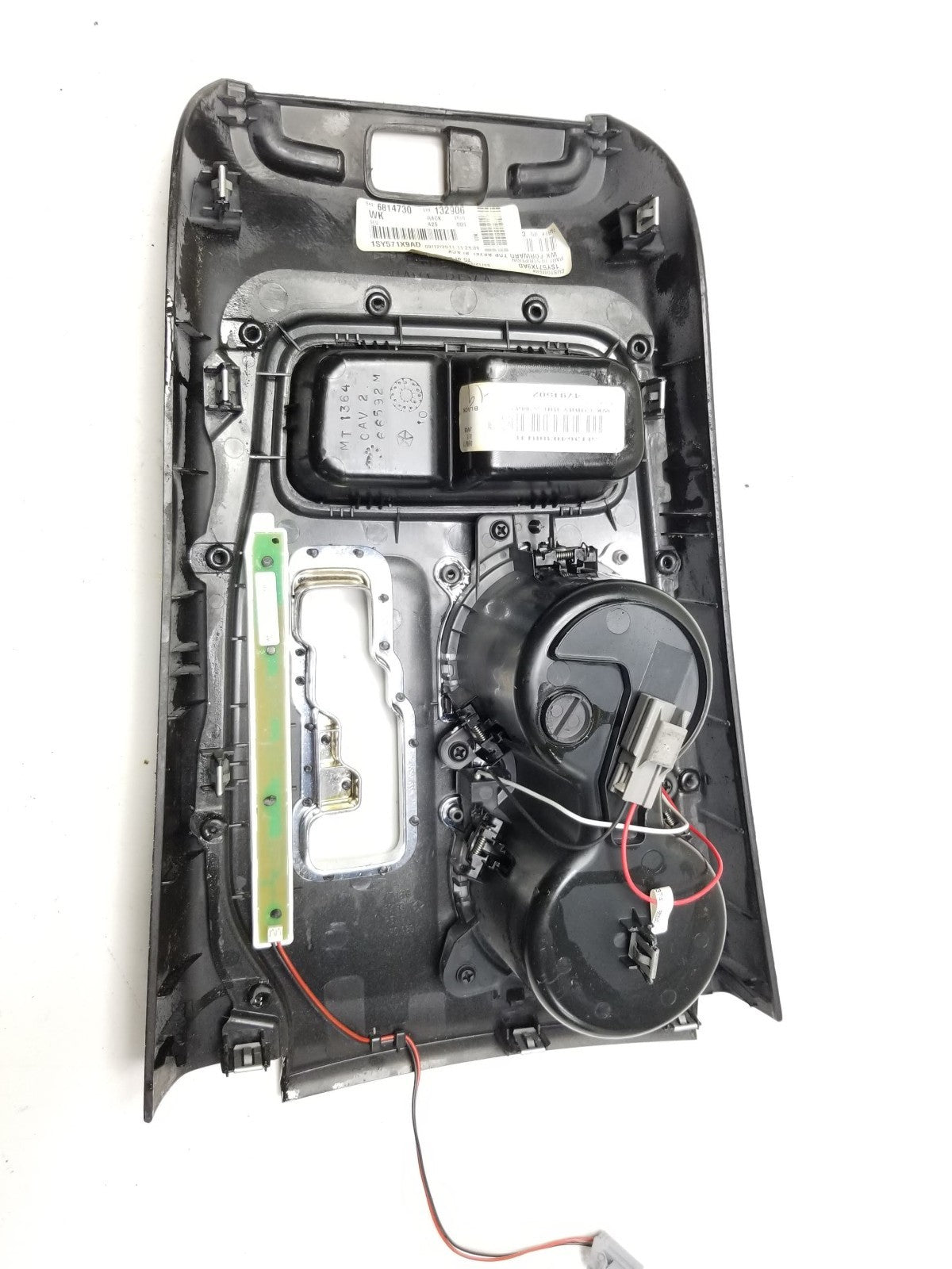2012 Jeep Grand Cherokee Centr Console Shifter Trim Bezel W/ Cup Holder OEM