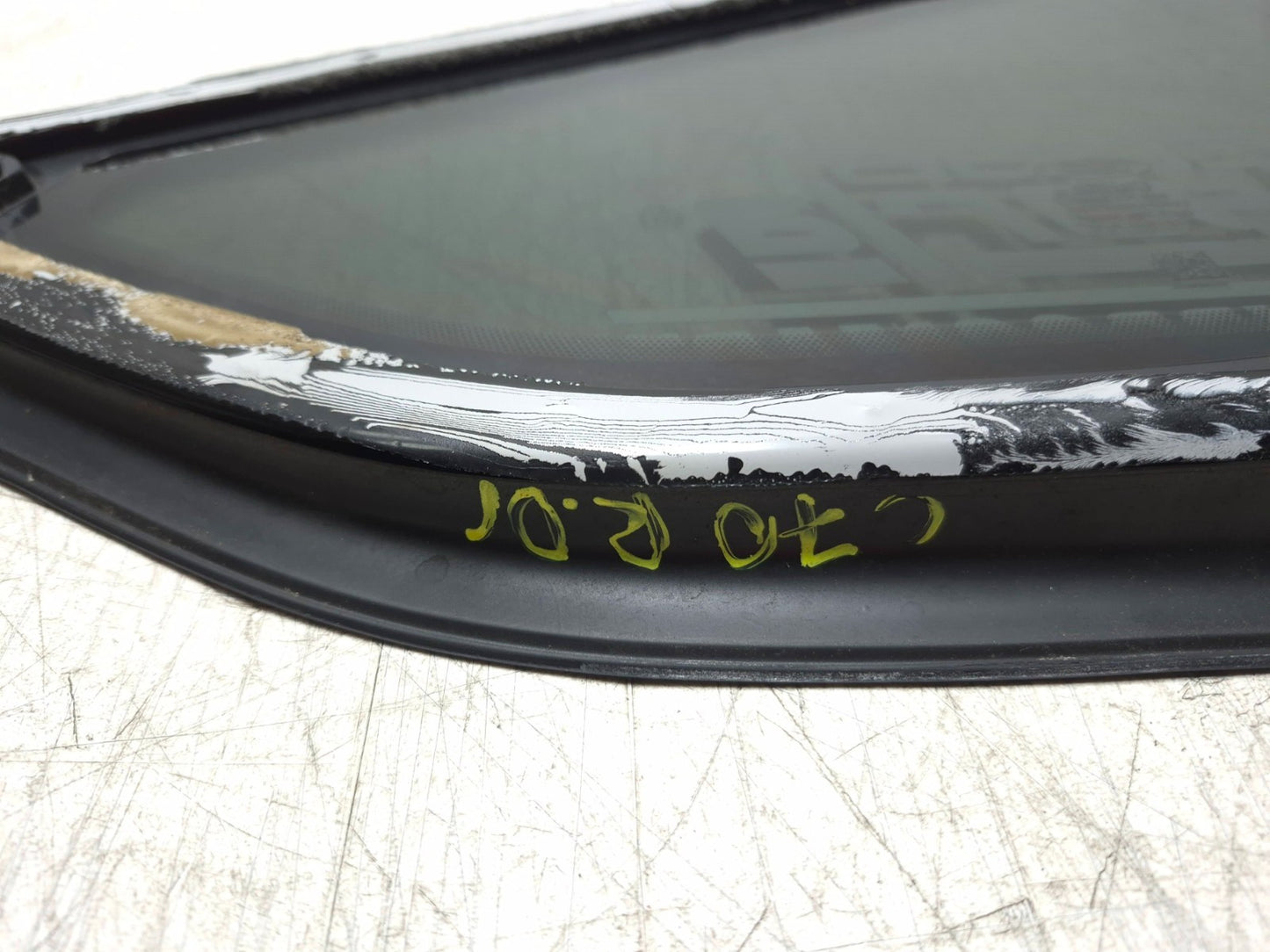 2017 Ford Focus St Rear Quarter Window Glass Left Driver Side OEM