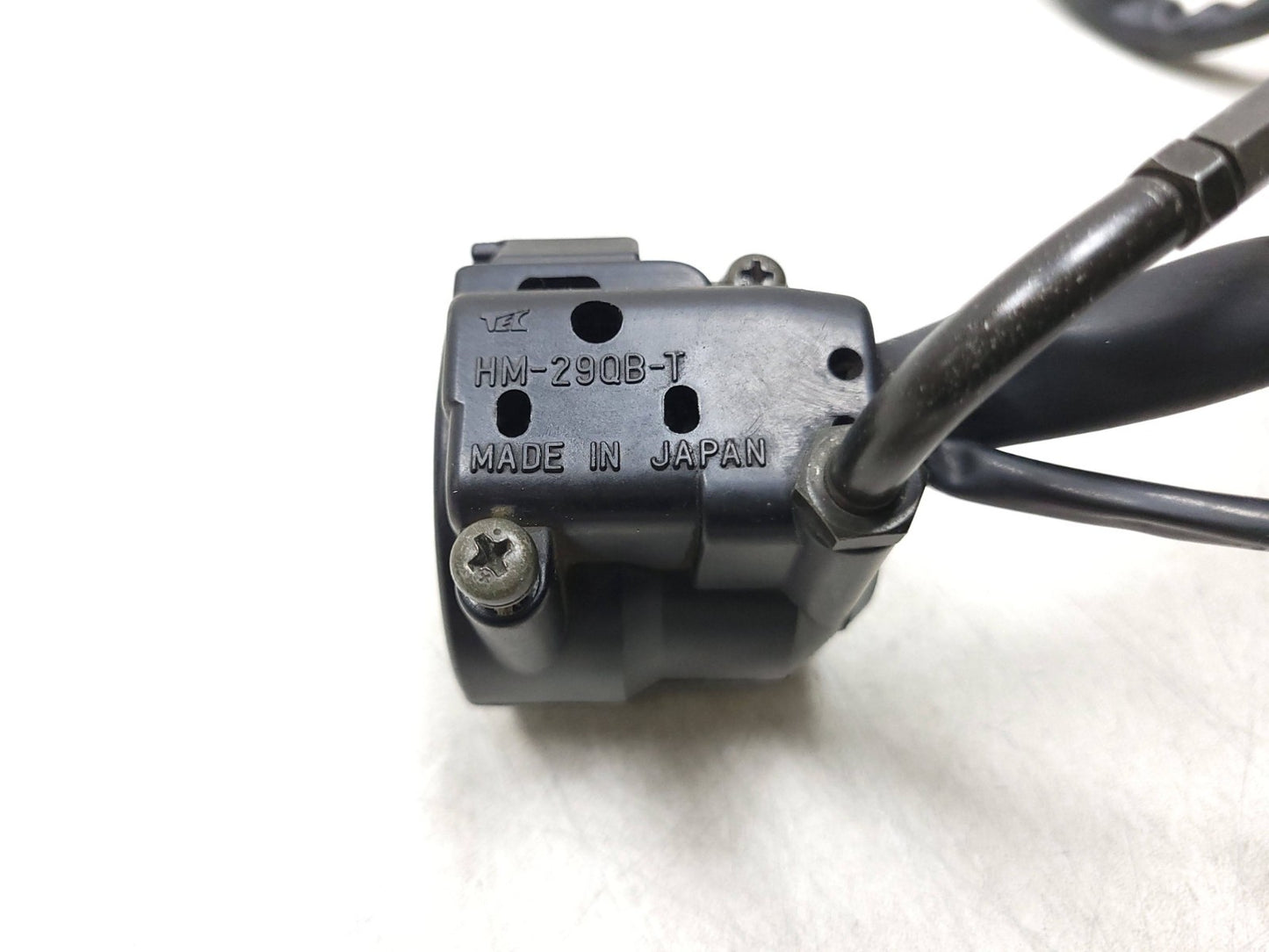 1987 1988 Honda Cbr1000f Left Handlebar Headlight Turn Switch  OEM