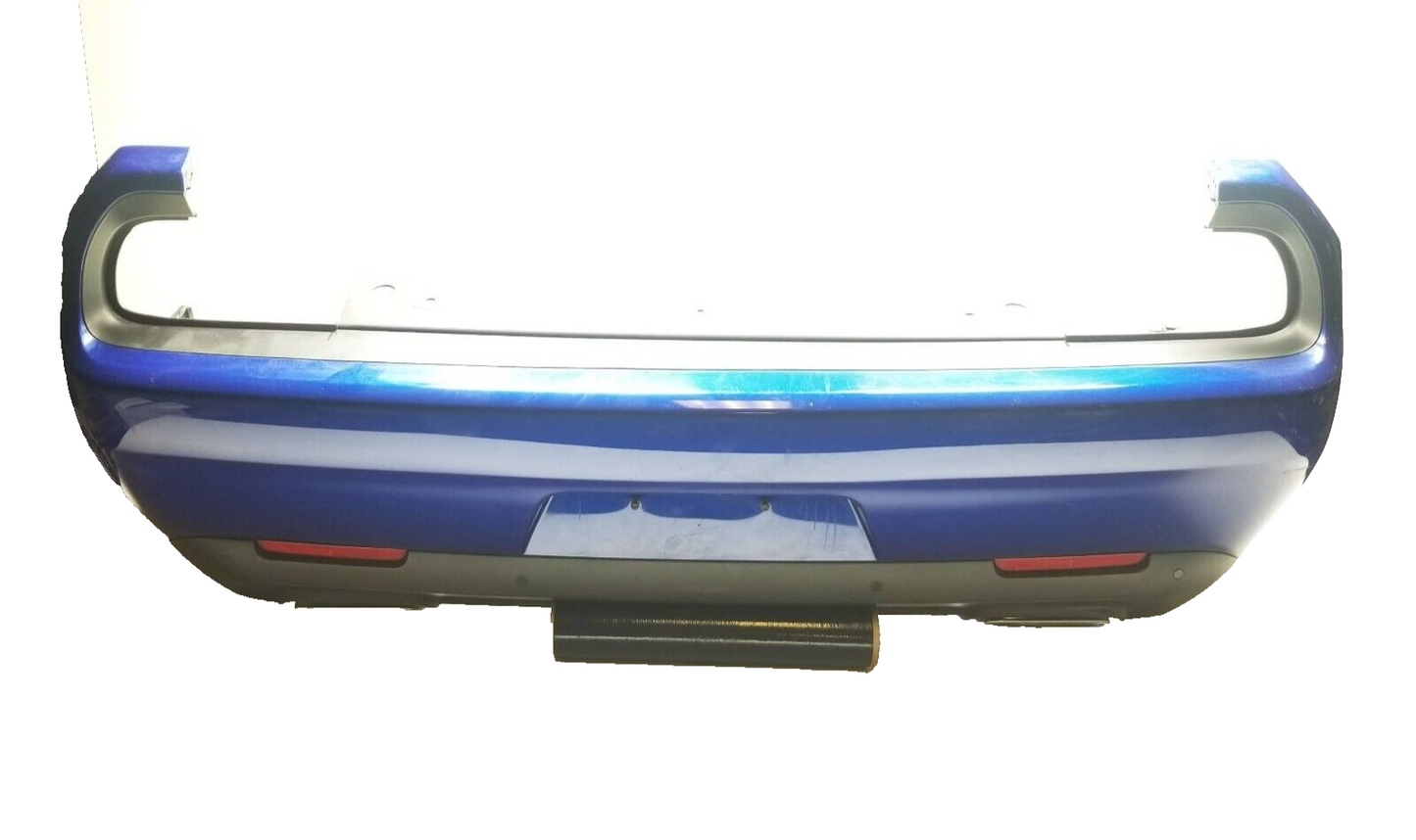 15 16 17 18 Dodge Challenger 3.6l Rear Bumper Cover OEM Indigo Blue (code: Pbm)