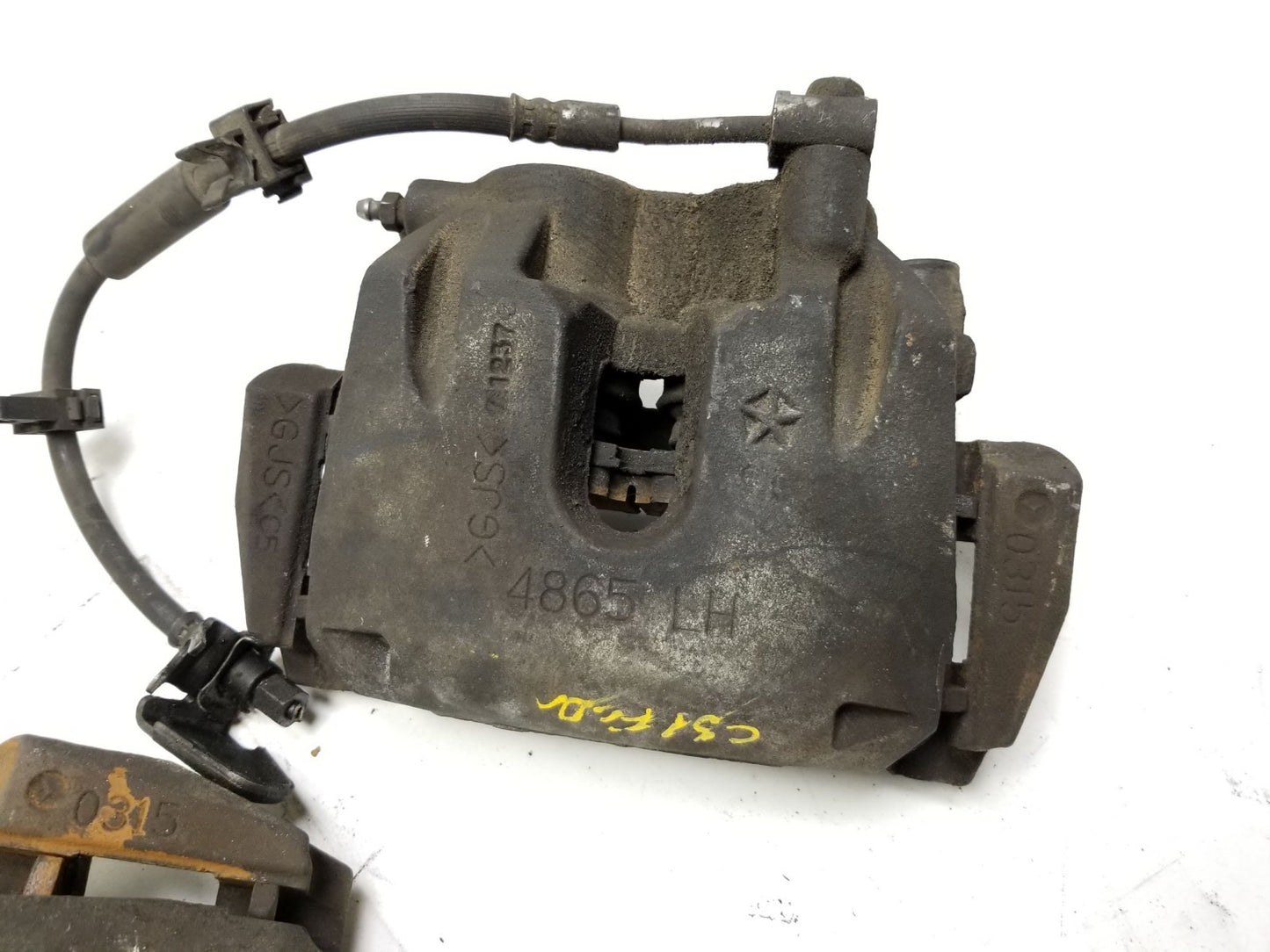 2012 Jeep Grand Cherokee Brake Caliper Front Left & Right Pair OEM