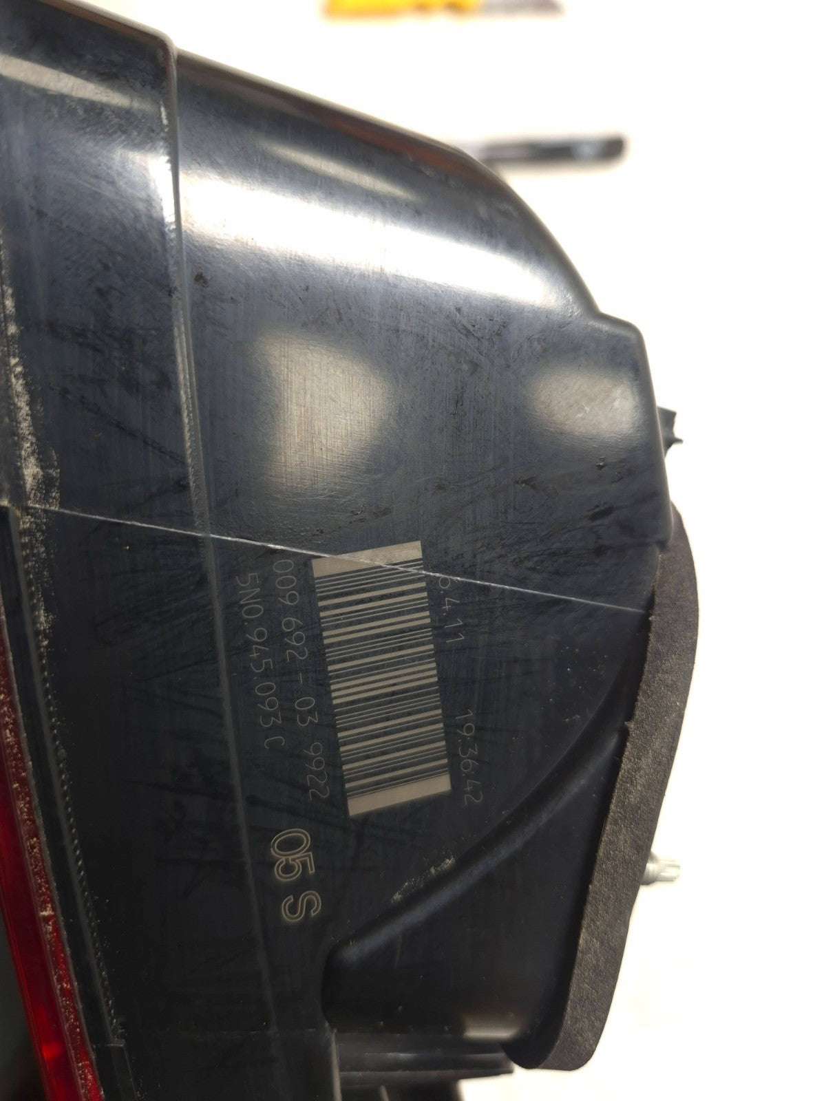 2011 Volkswagen Tiguan Tail Light Rear Driver Side Left OEM