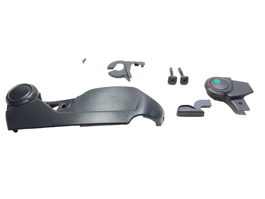 09-16 Hyundai Genesis Seat Side Trim W/ Guide Sleeve & knob Front Passenger OEM