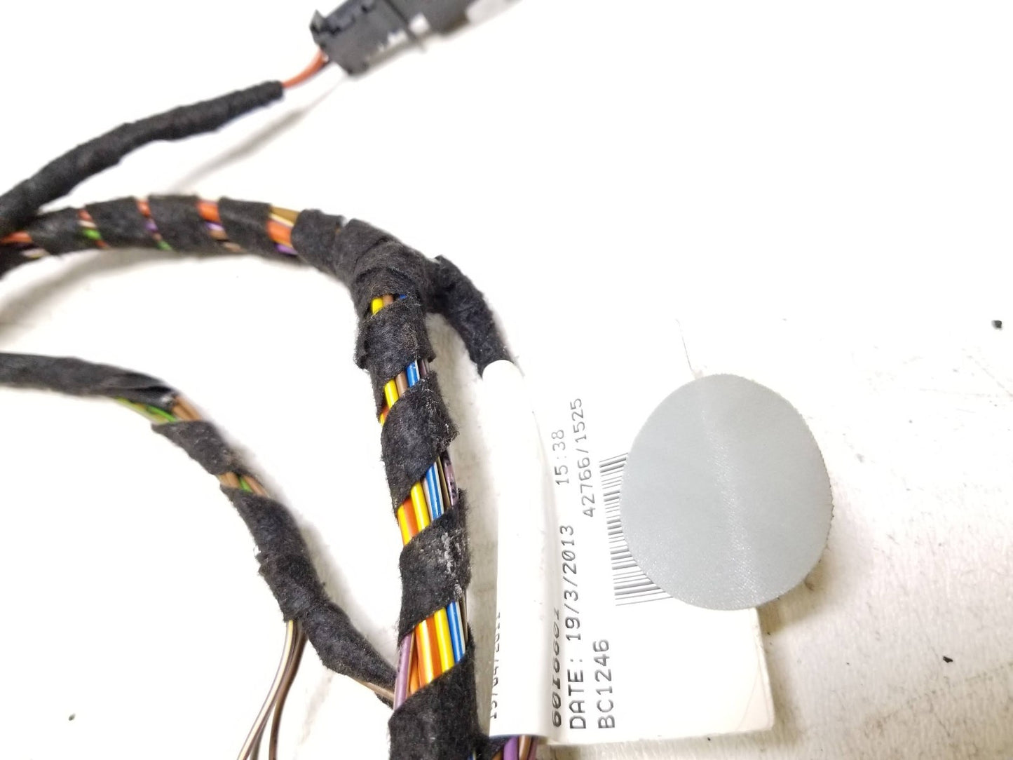 2010 - 2014 VW Golf GTI Door Wire Wiring Harness Front Passenger Side Right OEM
