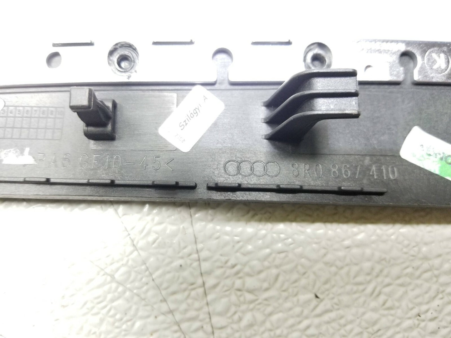 10 11 12 Audi Q5 Rear Right Pass Door Trim Panel Molding OEM 72k Miles