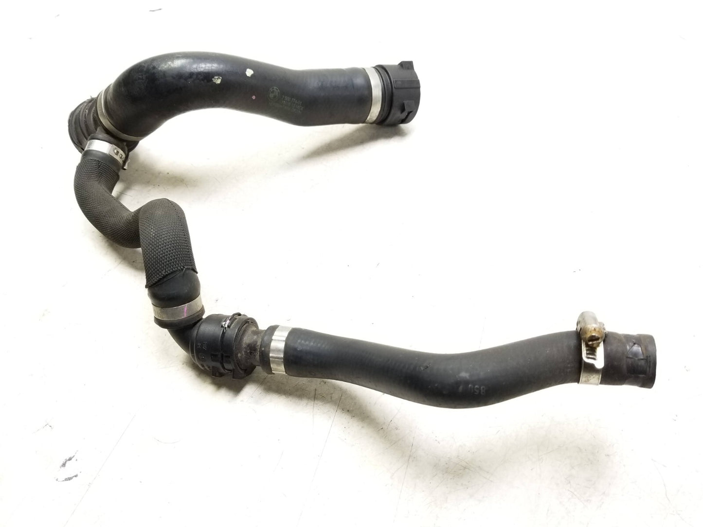 14-18 BMW X5 Engine Coolant Radiator Upper Hose Tube OEM F15 N55 89k Milesâś…