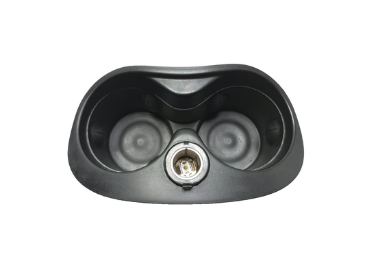 2014 Fiat 500l Center Console Cup Holder W/ 12v Outlet OEM