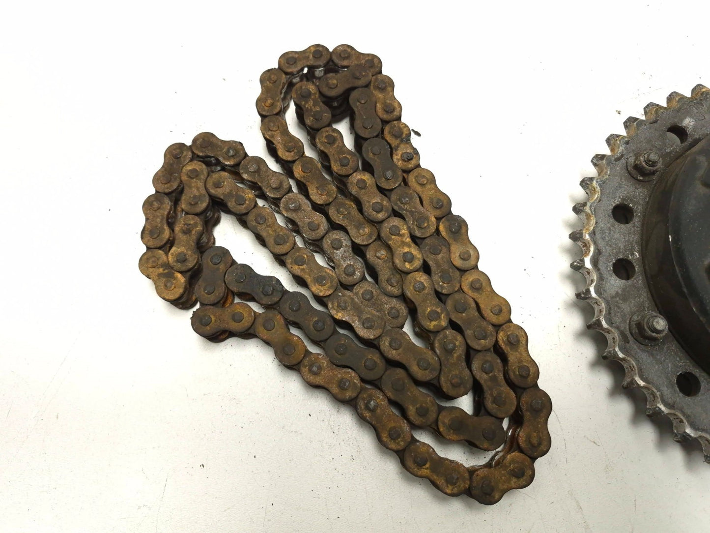 2000 Triumph Sprint St Rear Sprocket & Drive Chain Pair OEM