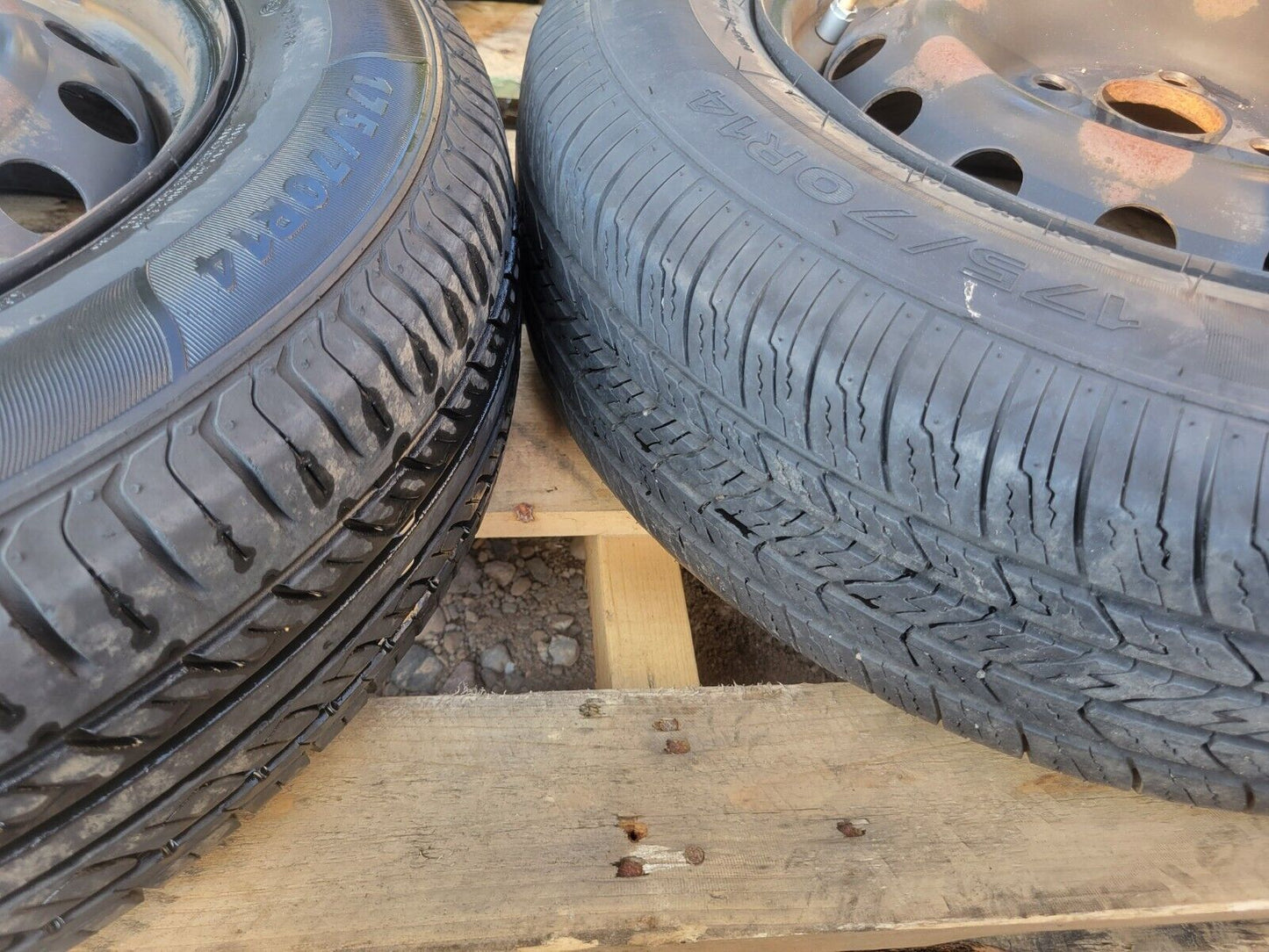12 - 17 Hyundai Accent Wheel Rim W/ Tire Primewell 175/70r14 4pcs OEM