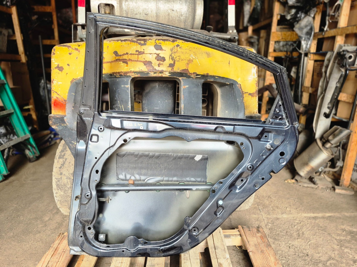 2012 Hyundai Sonata Rear Door Shell Passenger Side Right OEM