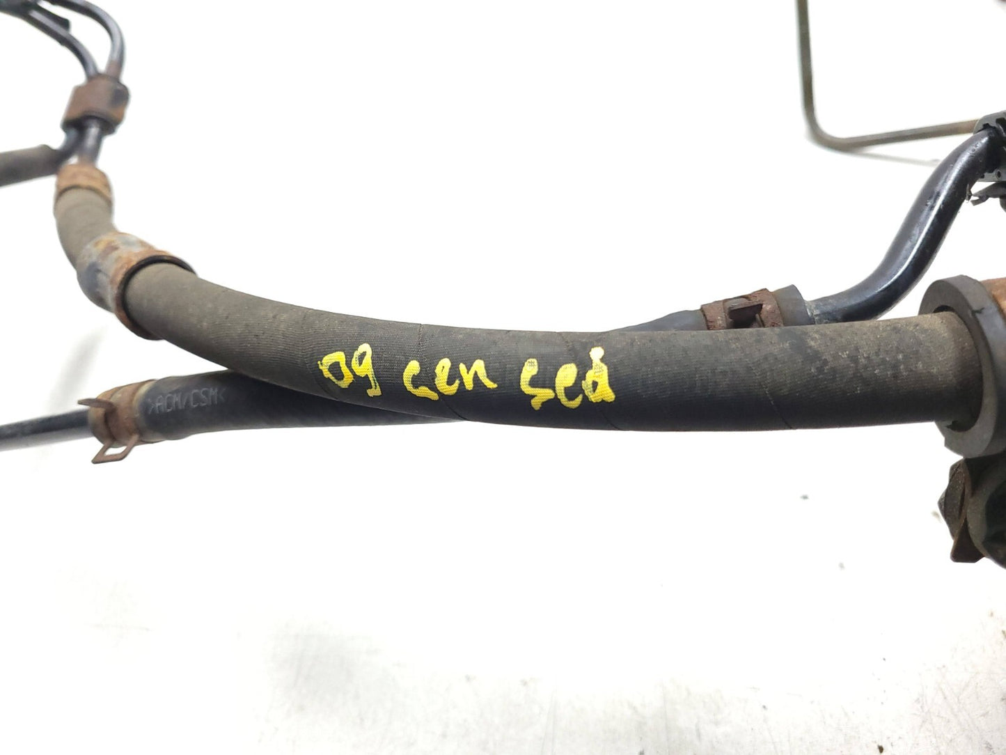 2009 Hyundai Genesis Transmission Oil Cooler Power Steering Line Sedan 4.6l