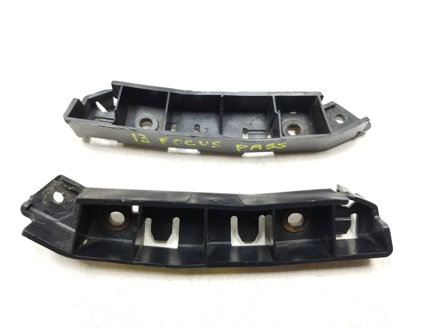 12 - 14 Ford Focus Front Bumper Support Bracket Pair OEM