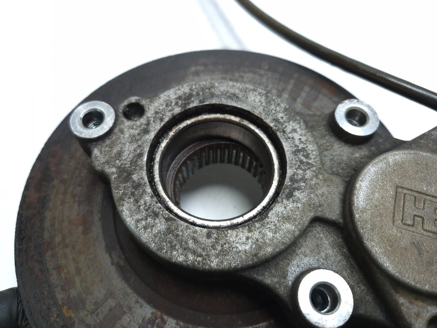 2014 Arctic Cat Zr6000 Brake Caliper W/ Rotor Disc Assy OEM