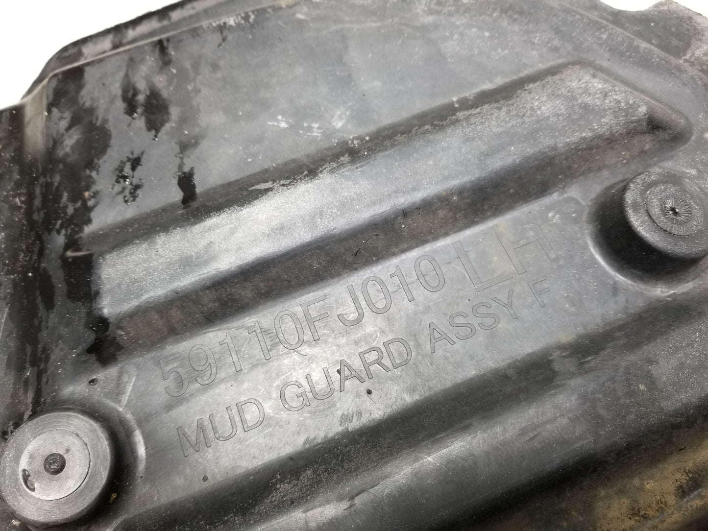 12-15 Subaru Impreza Sedan Front Fender Liner Splash Driver Side Left OEM
