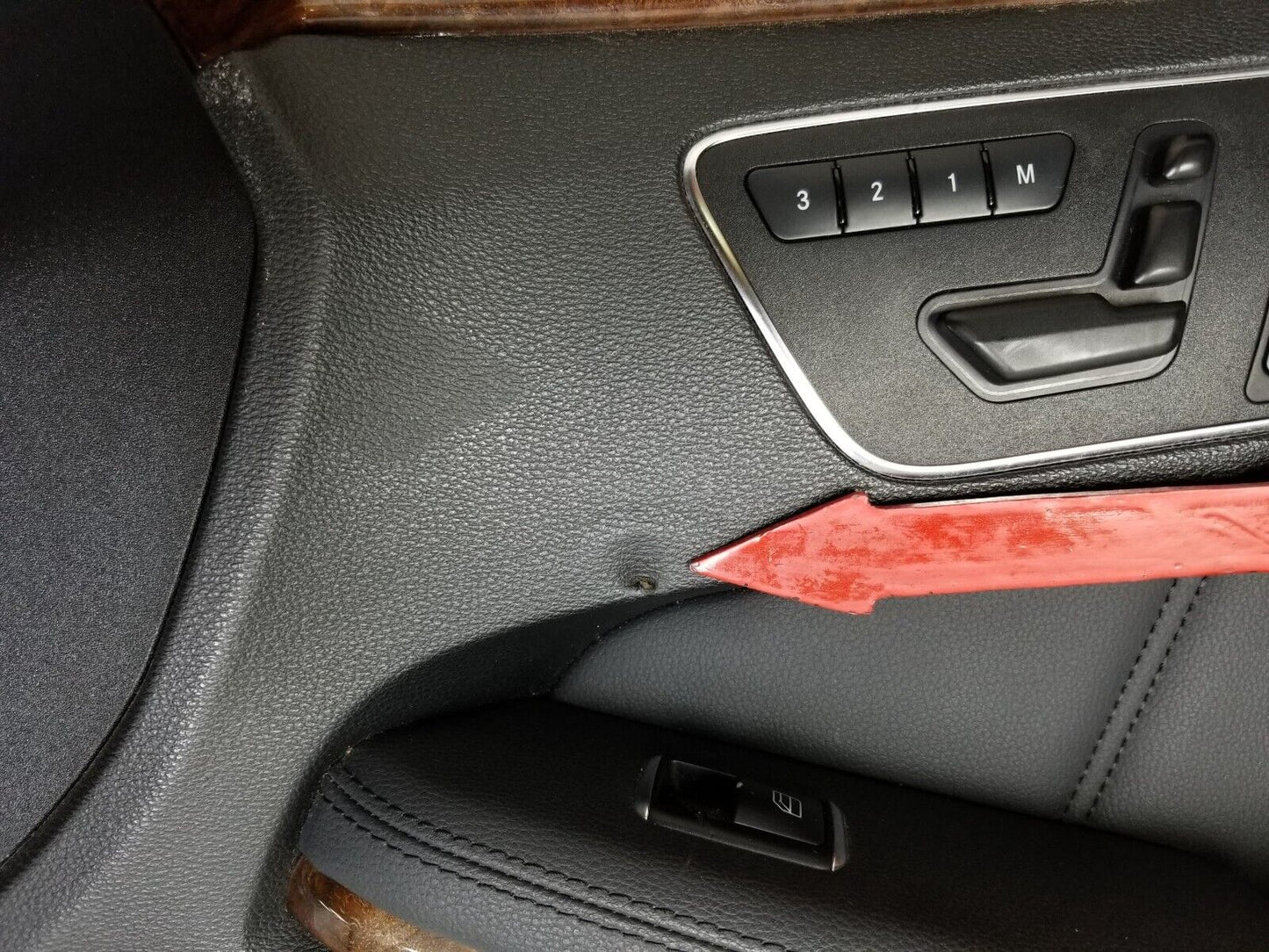 10-13 Mercedes W212 E350 E500 E550 Door Panel Trim Front Passenger Side Rh OEM