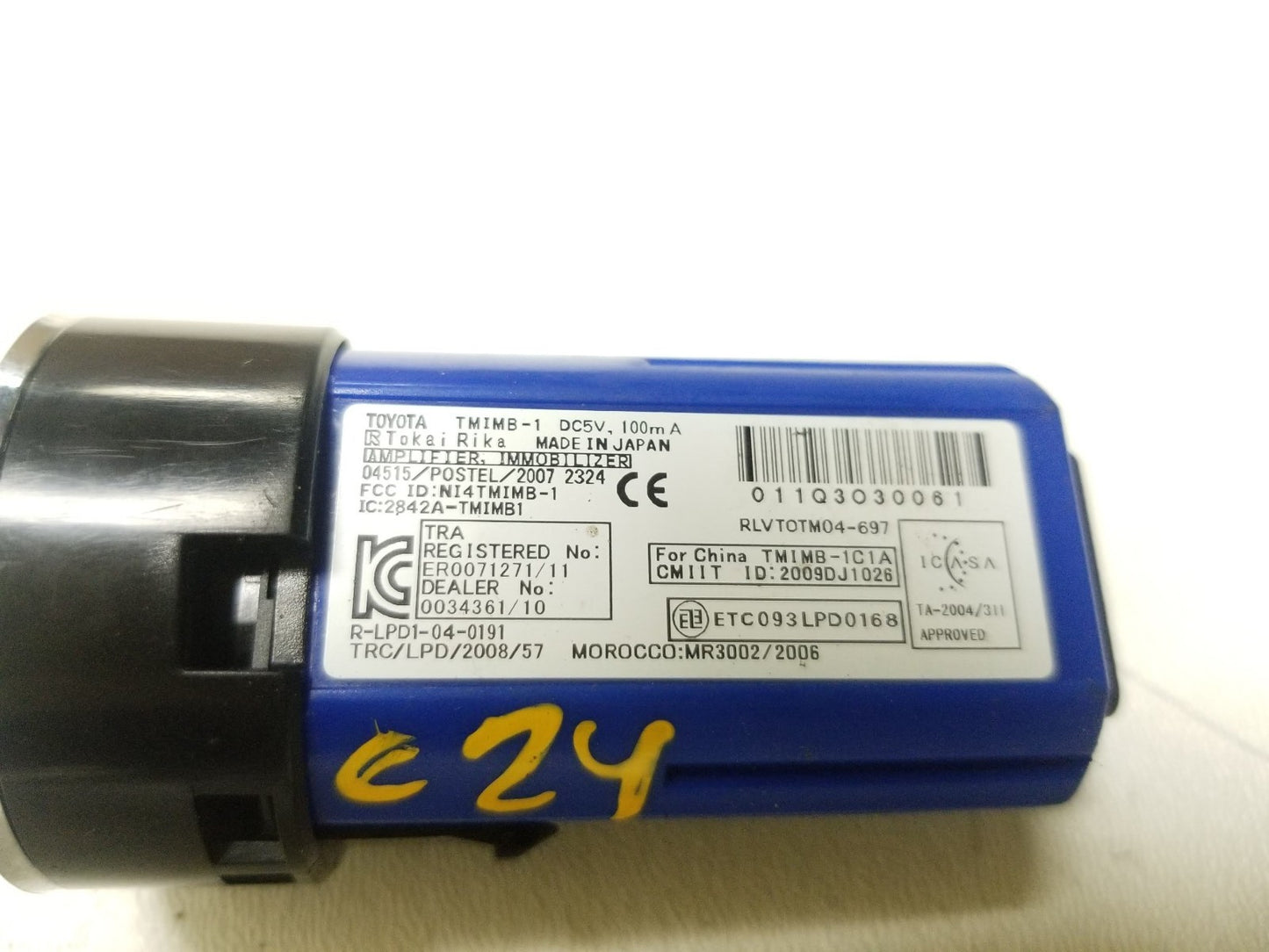 11-17 Lexus CT200h Engine Power Switch Oem✅