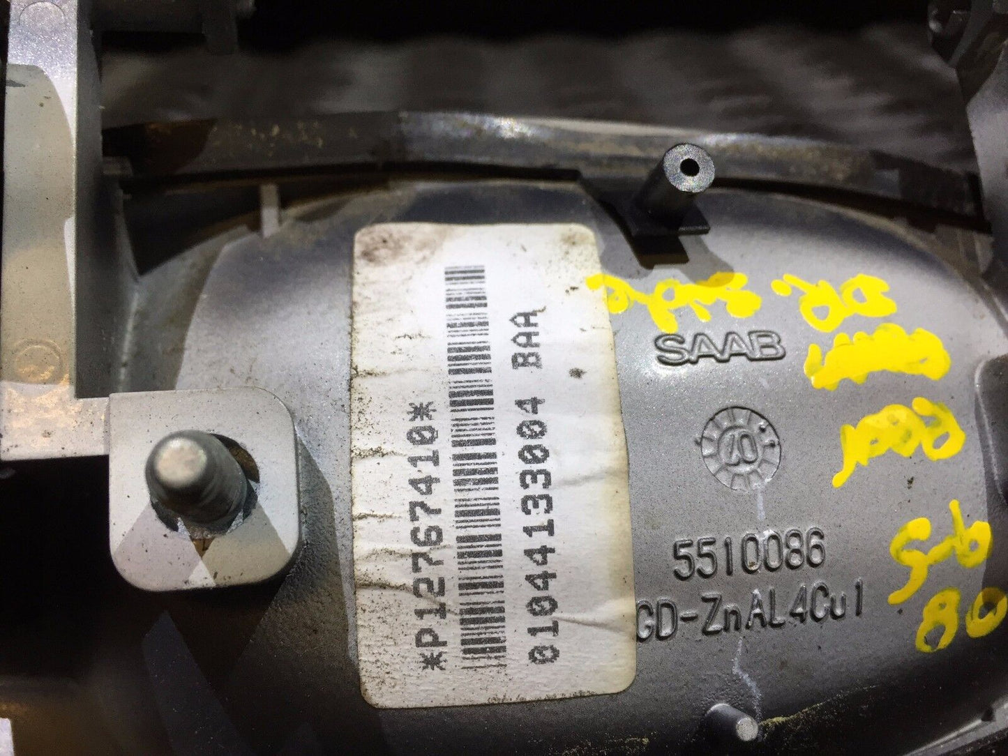 99-10 Saab 9-5 Exterior Door Handle Rear Left Driver Side OEM