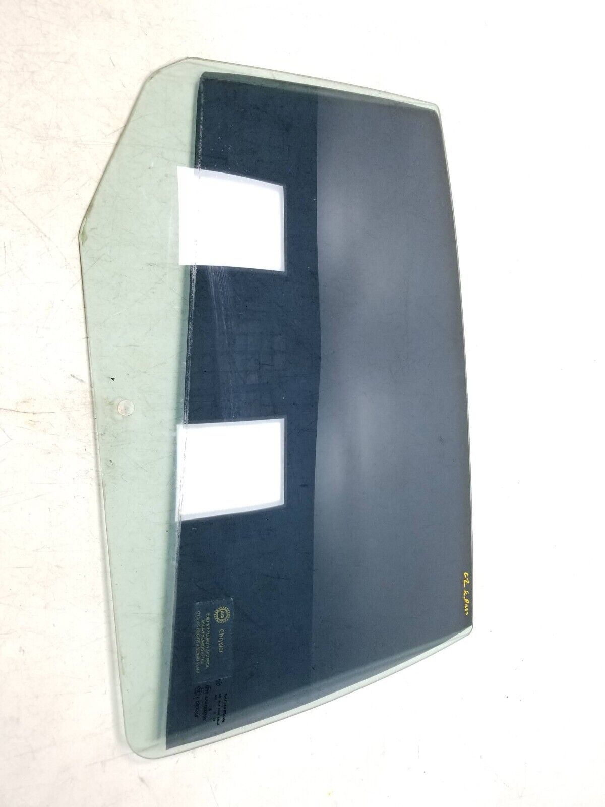 2011-2014 Chrysler 200 Avenger Rear Door Window Glass Passenger Side Right OEM