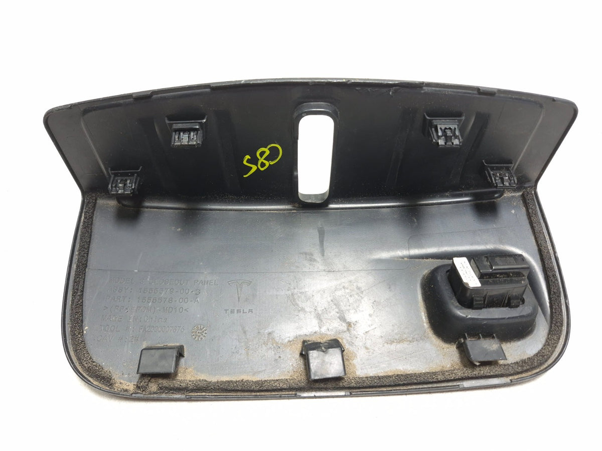 2022 Tesla Model 3 Front Frunk Hood Lock Cover W/ Switch OEM