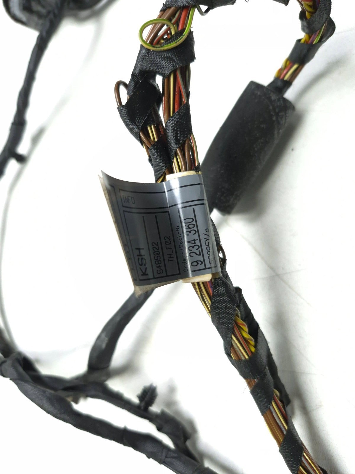2011 BMW 750li Rear Door Wire Harness Driver Side Left OEM