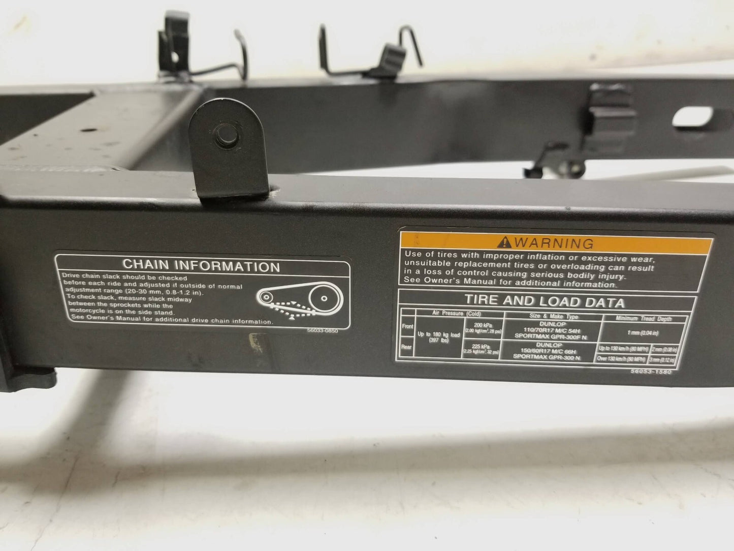 2018 - 2023 Kawasaki Ninja 400 Ex400 Swingarm Rear OEM