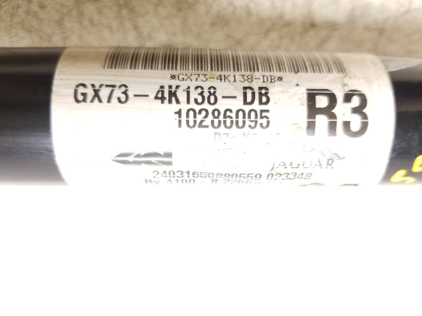 2017 Jaguar Xe Rear Passenger Side Right Axle Shaft OEM Gx73-4k138-db
