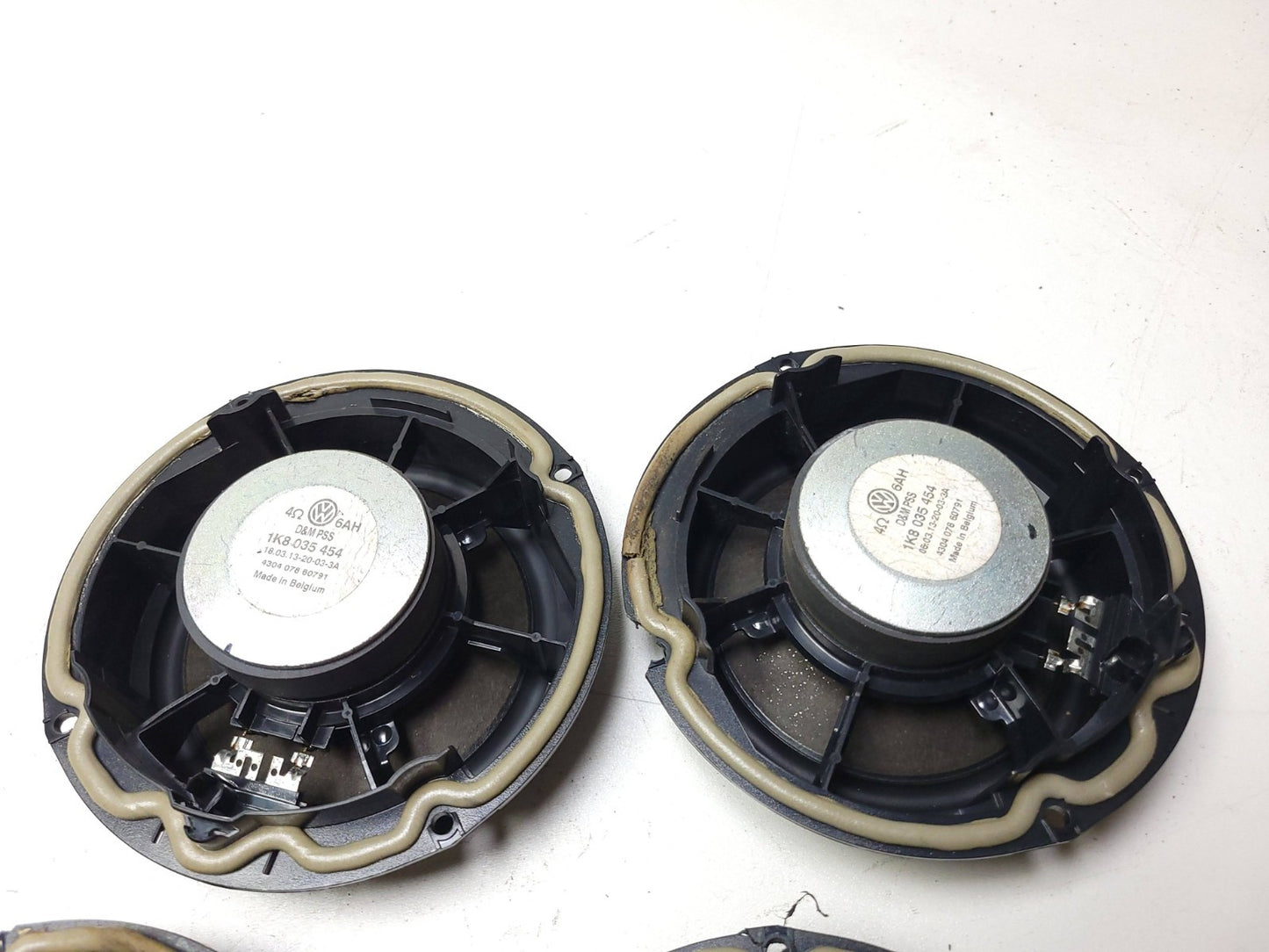 2010 - 2014 VW Golf GTI Door Audio Speaker Set 4 OEM
