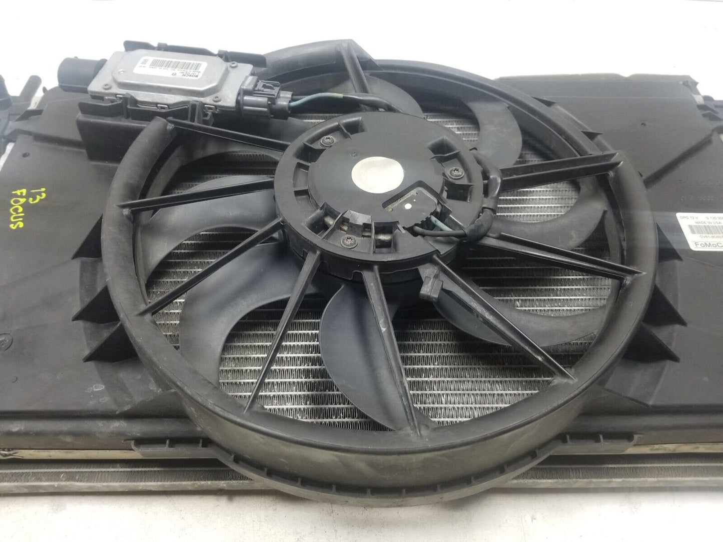 12 - 14 Ford Focus Engine Radiator Cooling Fan Condenser OEM