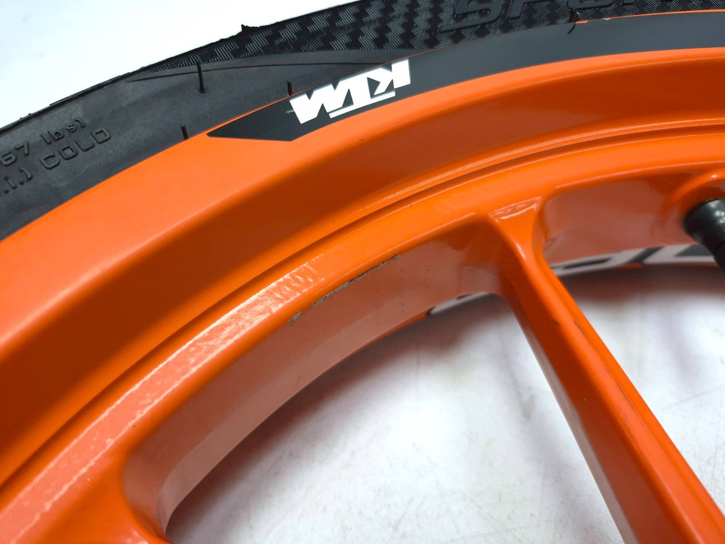 2017 Ktm 390 Duke Wheel Rim W/ Tire R 17x3 17x4 Front & Rear Pair OEM