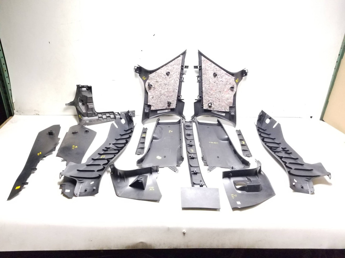 2010 - 2014 VW Golf GTI B C Pillar Panel Cover Trim Set OEM