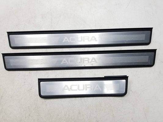 2004 - 2008 Acura Tl Door Sill Scuff Plate Trim 3pcs OEM