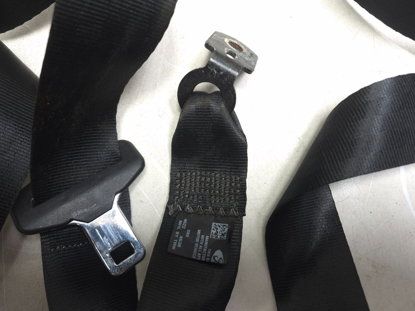 2013 Ford Focus Rear Seat Belt Retractor Left & Right Pair OEM