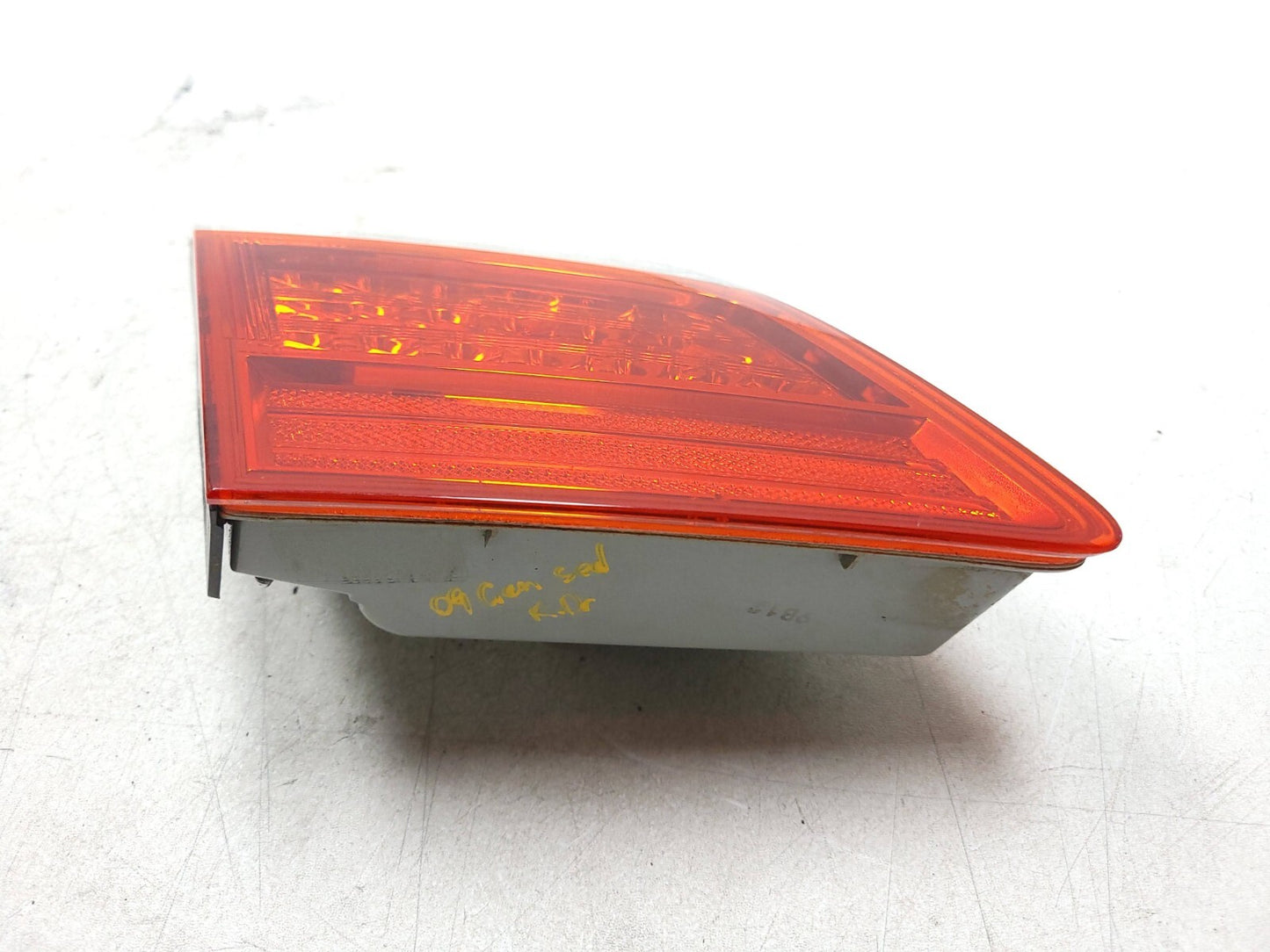 09-14 Hyundai Genesis Tail Light Inner Left & Right Pair OEM Sedan