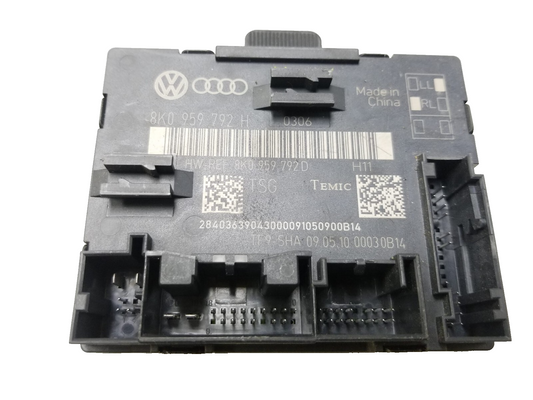 2009 - 2012 Audi Q5 Door Control Module Front Passenger Side Right OEM