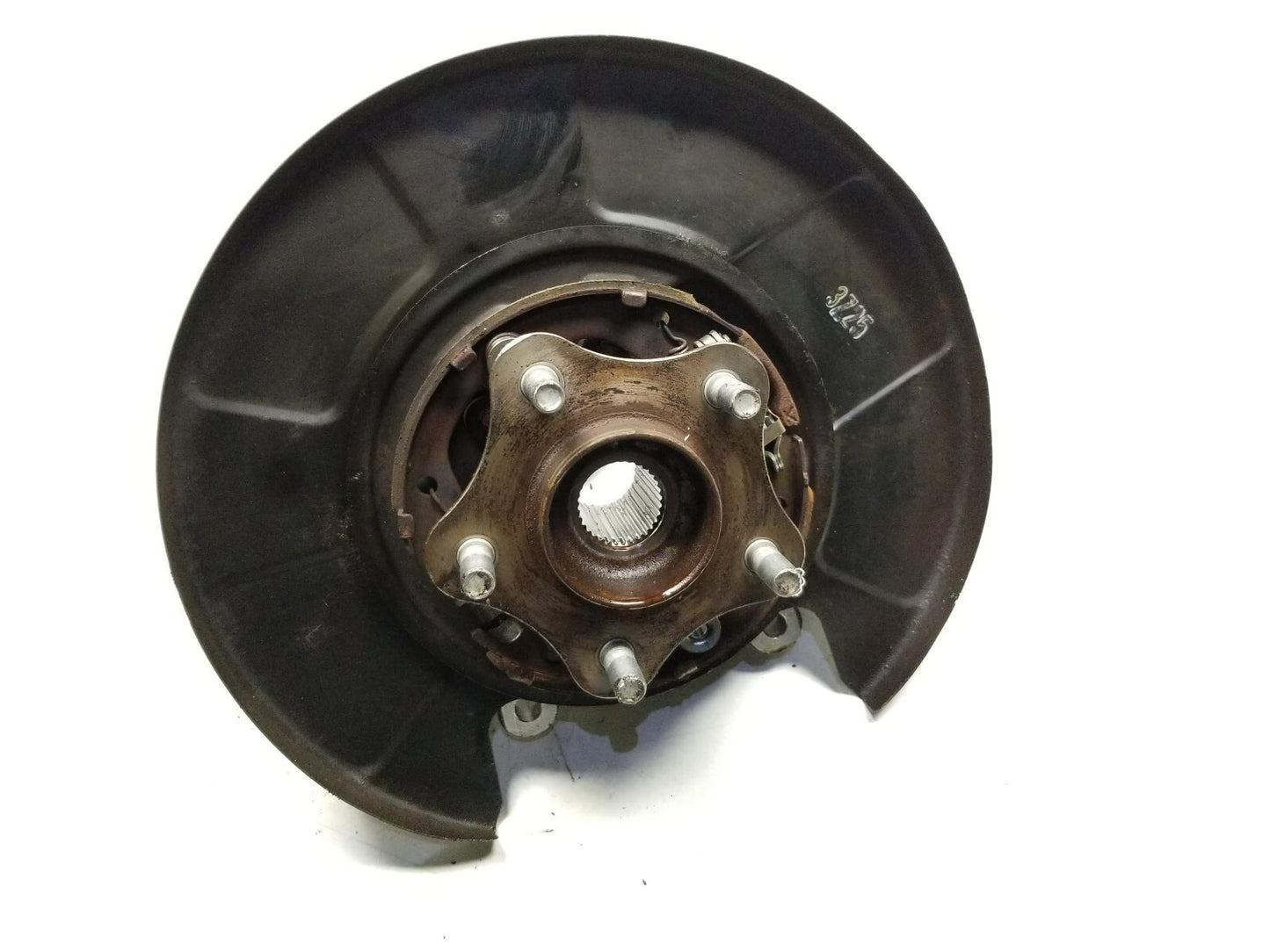 2014 2015 Infiniti Q60 Rear Spindle Knuckle Wheel Hub Driver Side Left AWD OEM