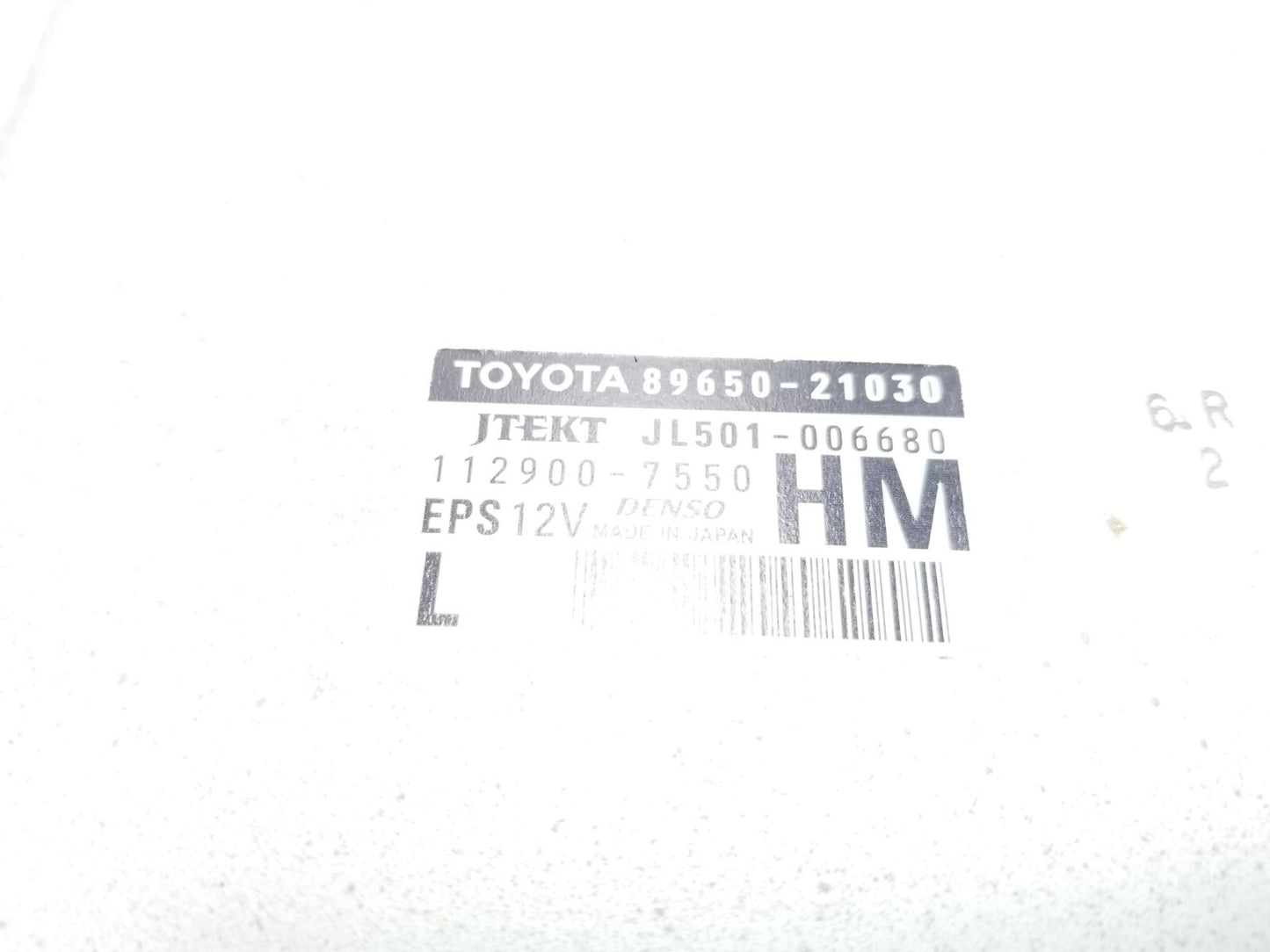11 12 13 14 15 16 Scion Tc Power Steering Control Module 89650-21030  OEM