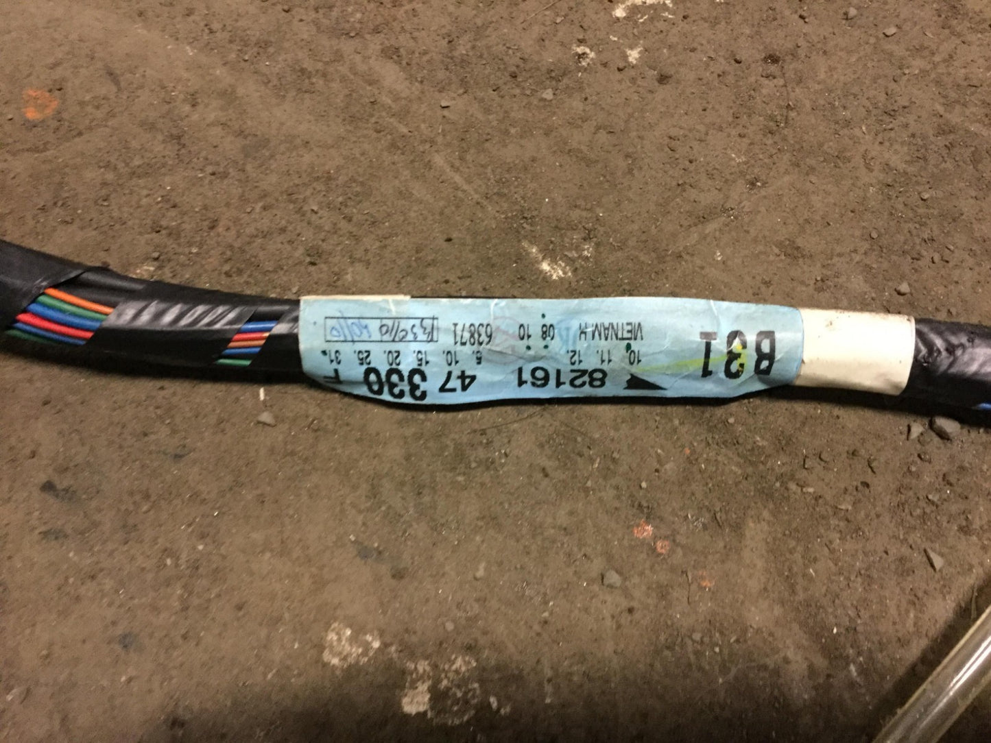 2009 Toyota Prius Interior Floor Wire Wiring Harness 82161-47330 OEM